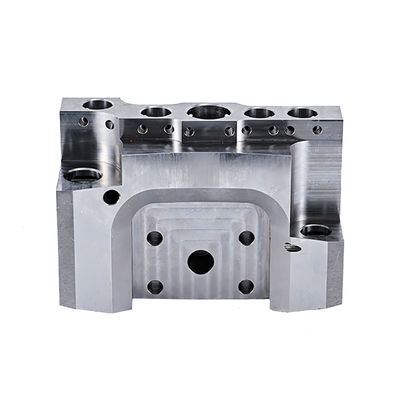 Baja tahan karat CNC 5 sumbu Bagian mesin 0.02mm Toleransi