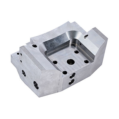 Baja tahan karat CNC 5 sumbu Bagian mesin 0.02mm Toleransi