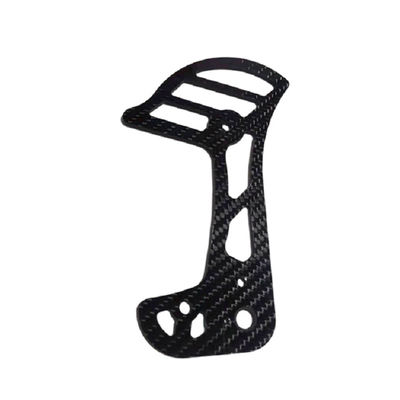 Penggilingan Karbon CNC Machining Polishing Sandblasting Anodizing