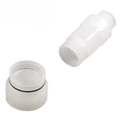 Plastik CNC Precision Turned Parts PP 0.02mm 0.010-0.002mm Toleransi