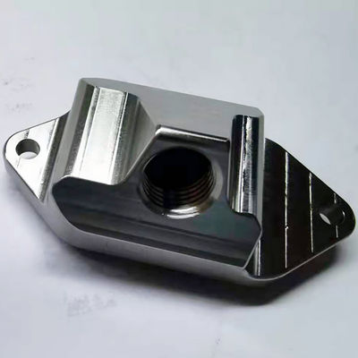 Titanium yang disesuaikan CNC Milling Bagian Plating Polishing Sandblasting