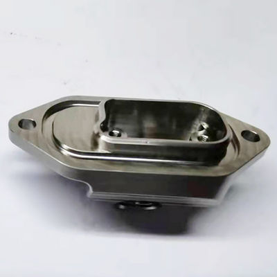 Titanium yang disesuaikan CNC Milling Bagian Plating Polishing Sandblasting