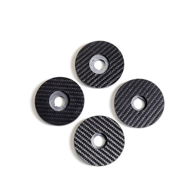 OEM ODM Precision CNC Turning Parts Serat Karbon
