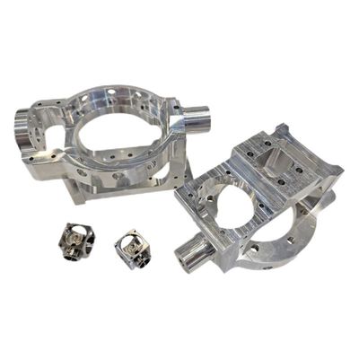 Titanium 5 Axis CNC Machining Parts Anodizing Electroplating Lempar