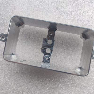 Aluminium 6061 T6 OEM Proses Milling CNC Lurus permukaan Finish