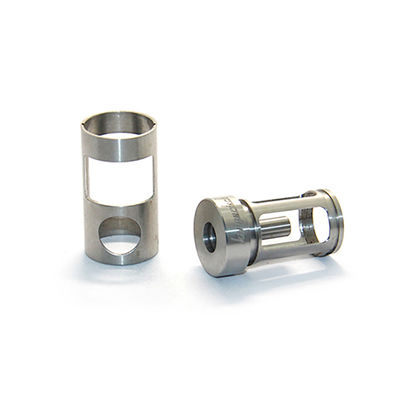 Penggilingan Pengeboran Titanium Mesin CNC Bagian pemutar