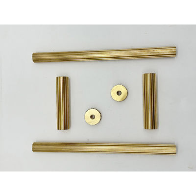 Perunggu Precision CNC Turning Parts Otomotif Aerospace Medis