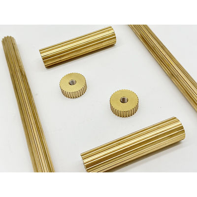 Perunggu Precision CNC Turning Parts Otomotif Aerospace Medis