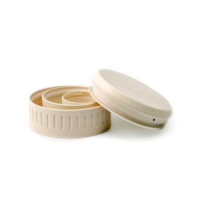 CNC Plastik Turning Bagian Disesuaikan Sandblasting Anodized