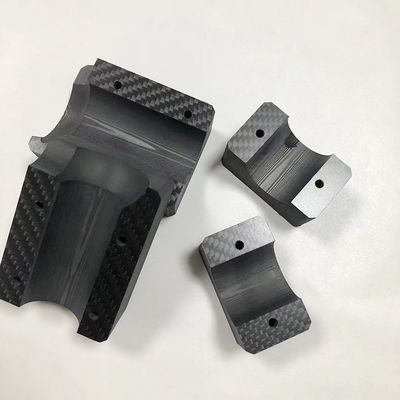 High Precision Carbon CNC Machining permukaan halus selesai