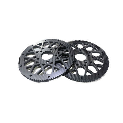 High Precision Carbon CNC Machining permukaan halus selesai