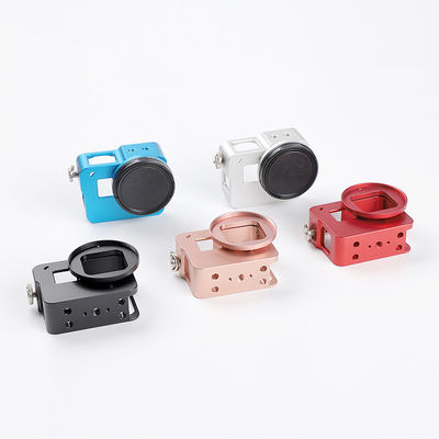 Aluminium Camera Metal CNC Machining Parts Polishing Sandblasting Anodizing